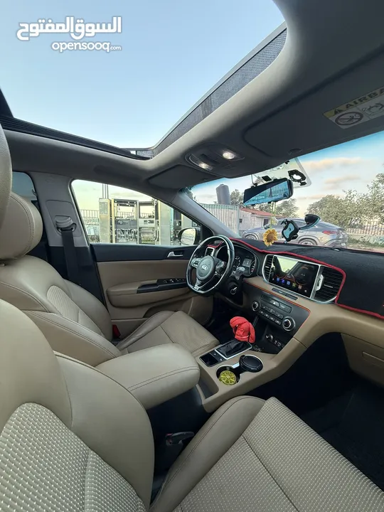 كيا سبورتاج ترخيص 2017 فل إضافات