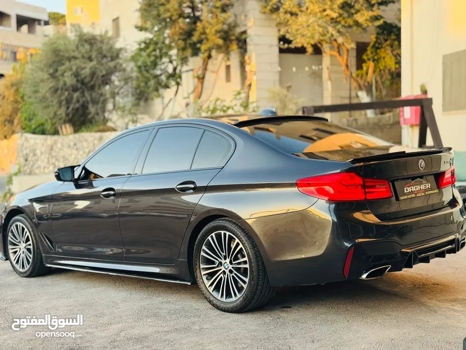 سيارة بي ام 530e موديل 2019 فلل بدون اي حوادث