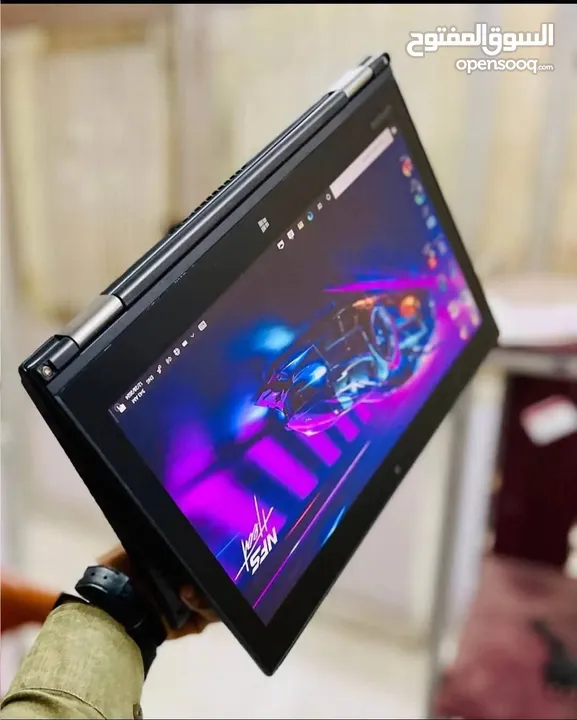 الجهاز الاكثر طلبا في السوق Lenovo yoga الجيل السادس جهاز 2x1 لابتوب وكمان تابلت
