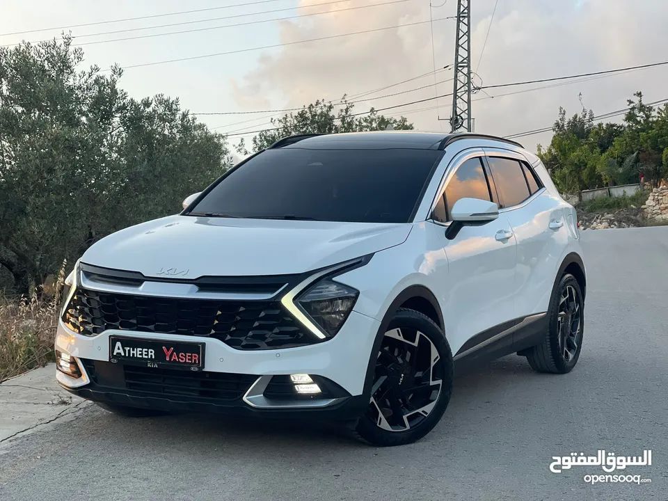 كيا سبورتاج هايبرد 2023/22فل الفل الفل عداد قليل اصلي