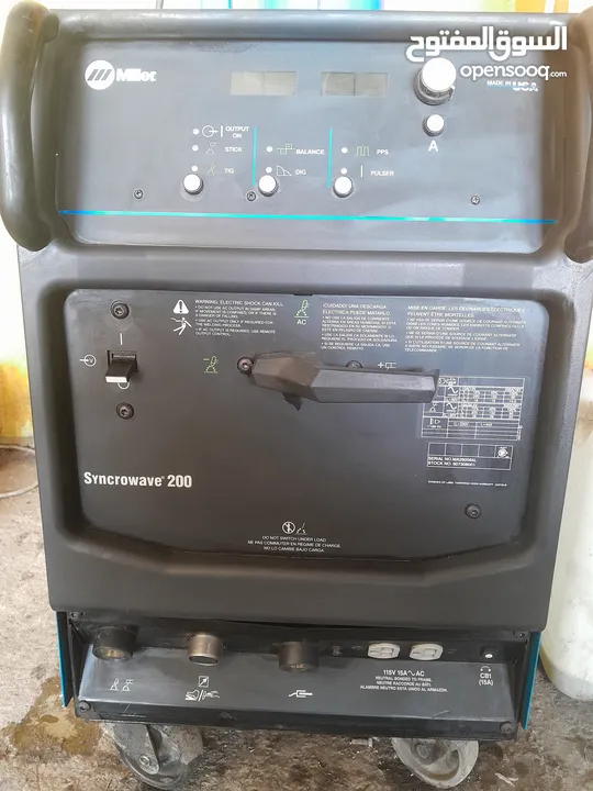 ماكنة لحام ميلر Miller 200A tig ac-dc