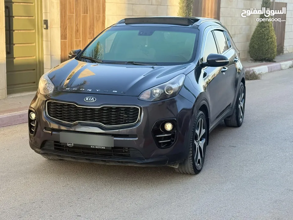 كيا سبورتاج ترخيص 2017 فل إضافات