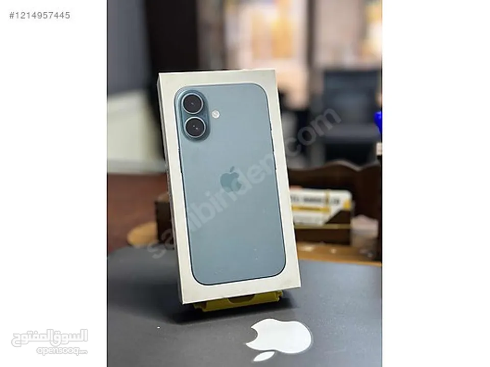 iPhone 16 128GB  جديد كفالة شرق اوسط