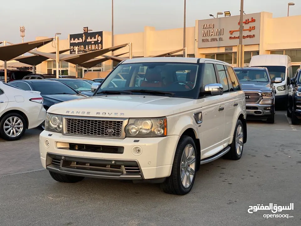 Range Rover Sport 2009 white