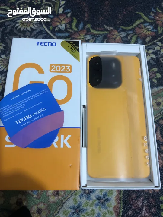 تليفون TECNO SPAK حاله ممتازه جدن مستعمل قليل