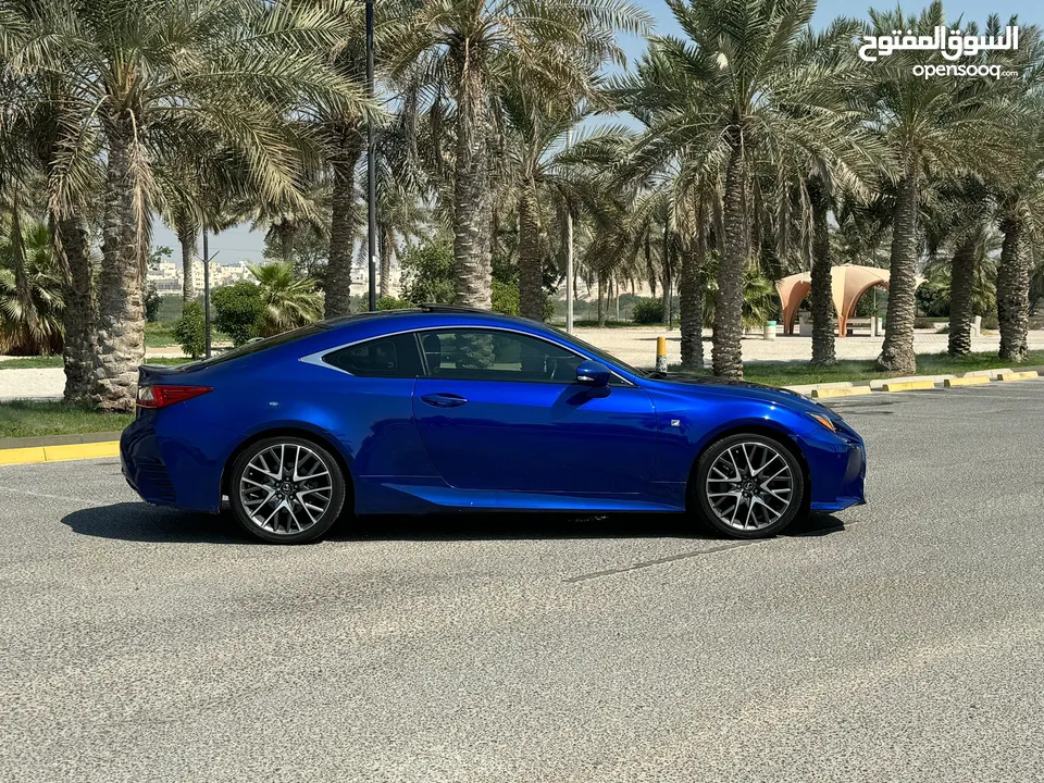 Lexus RC-350 / 2016 (Blue)