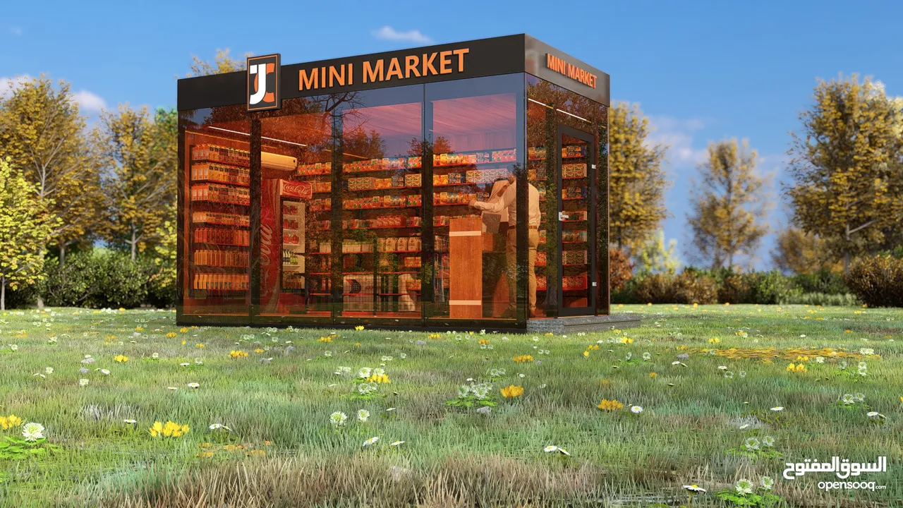 تصميم مشاريع تجارية وفود تراك _ درايف ثرو محلات واجهات كلادينج تصميم فعاليات