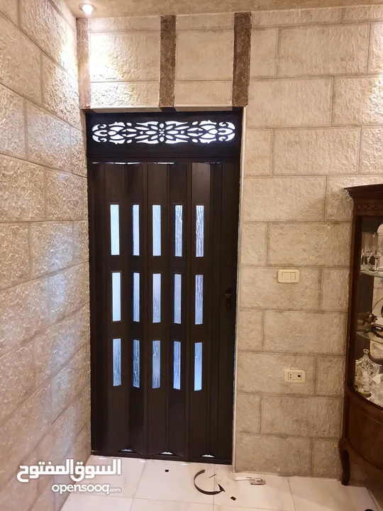 البراق للستائر والديكور #ابواب اكورديون #ستائر