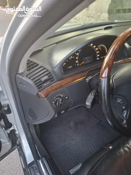 غواصه لارج موديل 2005 S500 بحاله الوكاله ترخيص قليل و مواصفات كامله فحص كامل