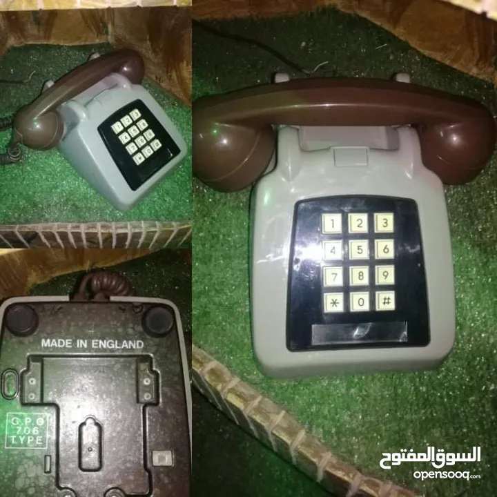 تلفونات قرص انتيكا بحاله ممتازة