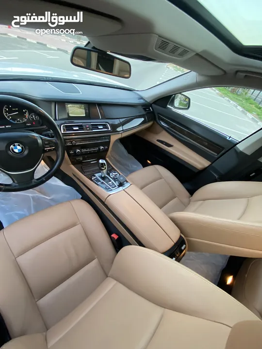 للبيع او للبدل BMW 730 il موديل 2014 ماشيه 154 الف شرط الفحص والنظافة بحالة ممتازة واستعمال خفيف