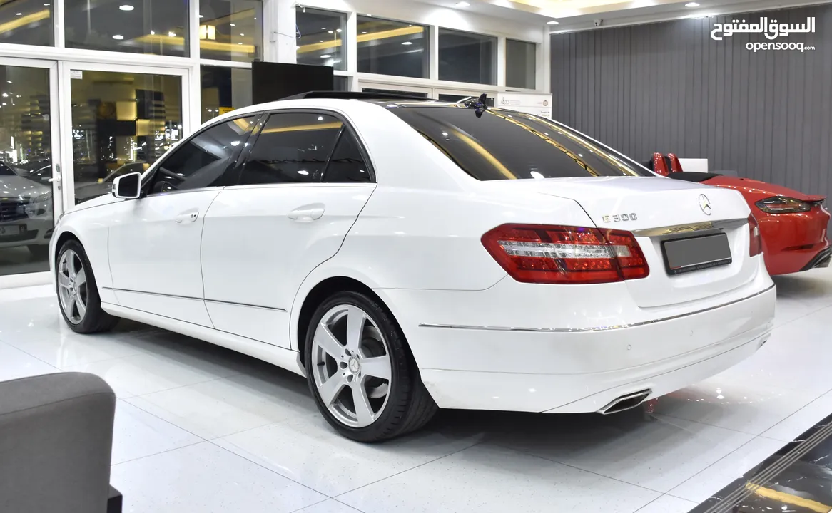 Mercedes Benz E300 ( 2013 Model ) in White Color GCC Specs