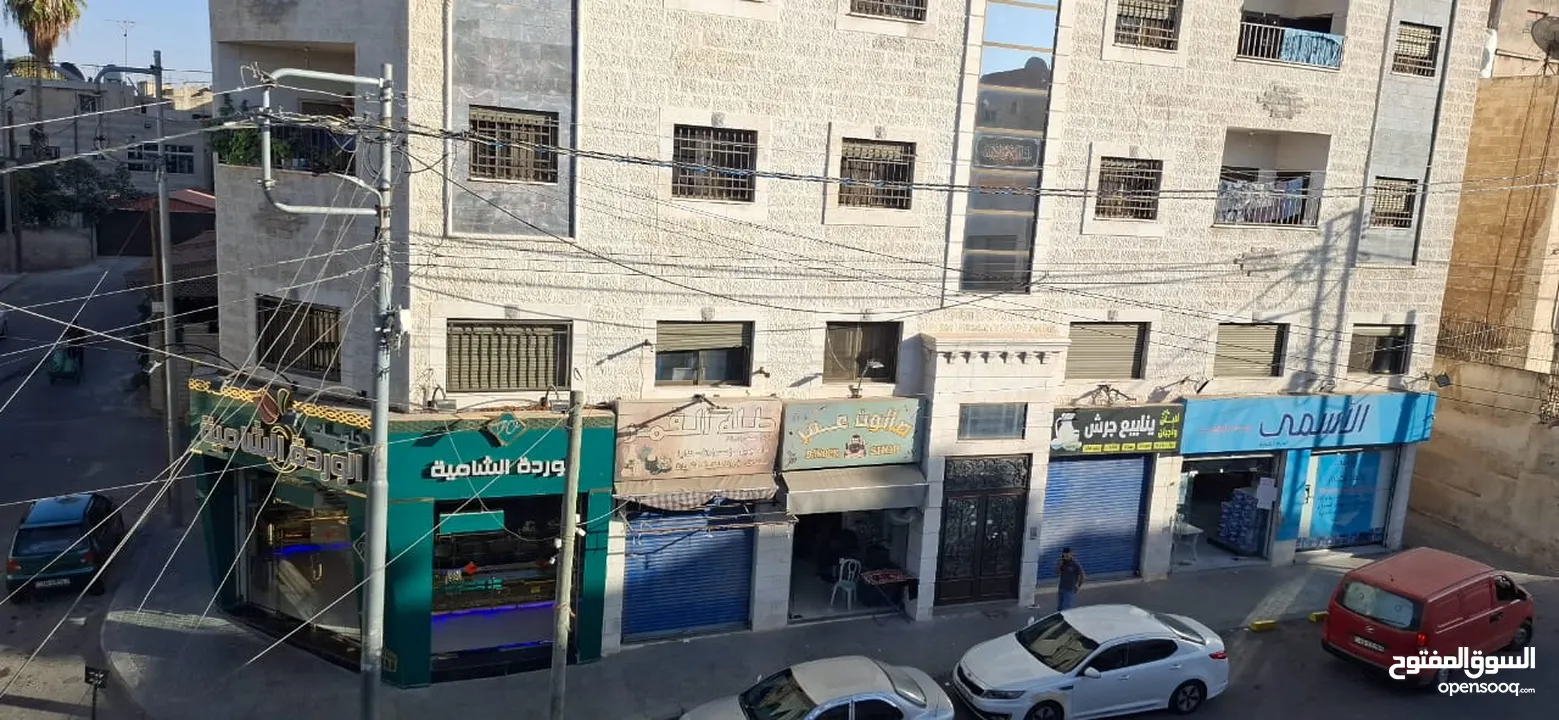 محل للايجار ماركا الشماليه -حي المزارع-بالقرب من سنبل مول – شارع حسان بن ثابث