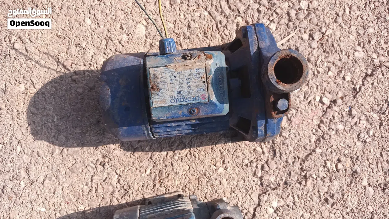 ماتور ماء واحد حصان +ماتور ماء نص حصان شغالات - (236411492) | السوق المفتوح