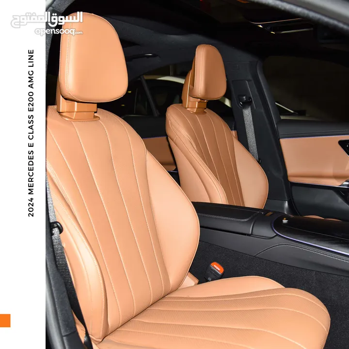 مرسيدس اي كلاس مايلد هايبرد نايت بكج 2024 Mercedes E200 Mild Hybrid AMG Kit Night Package