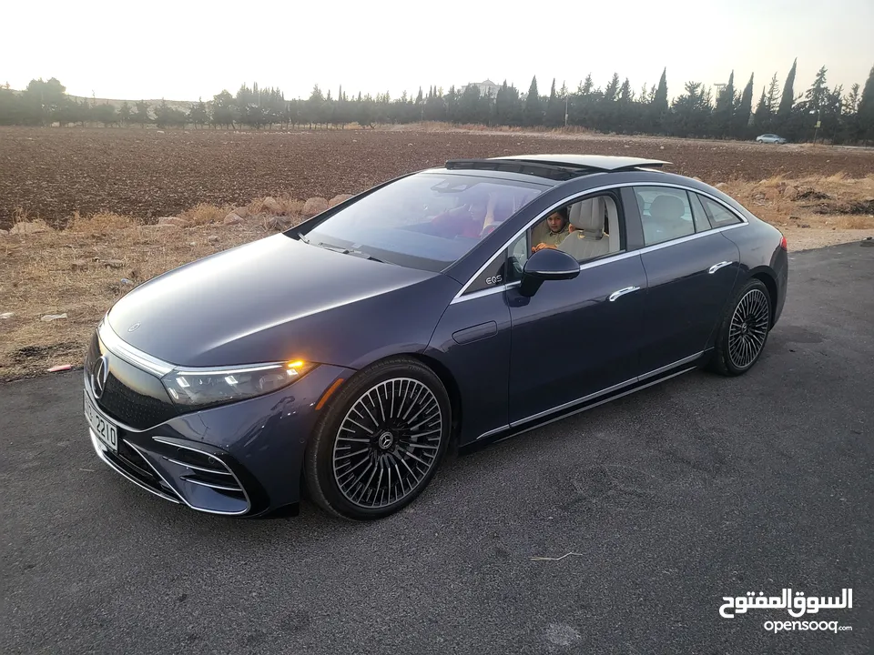 مرسيدس بنز EQS 450 + بحالة الوكالة