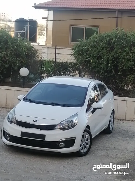 كيا برايد 2018/ ماتور 1400 / فحص نخب / دهان شركه / عداد قليل / بنزين / اصل كوري