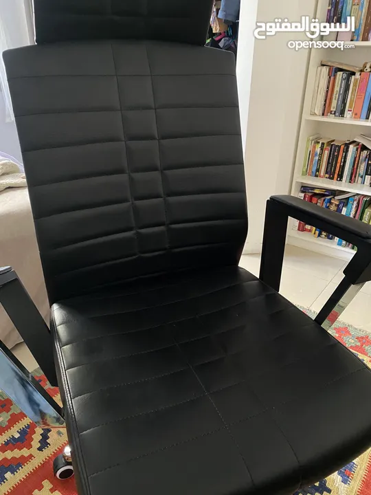 كرسي مكتب جلد تركي  Office chair turkish leather