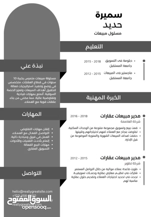 يوجد تصاميم إنشاء سيرة ذاتيه احترافيه فقط للعملاء الجدد