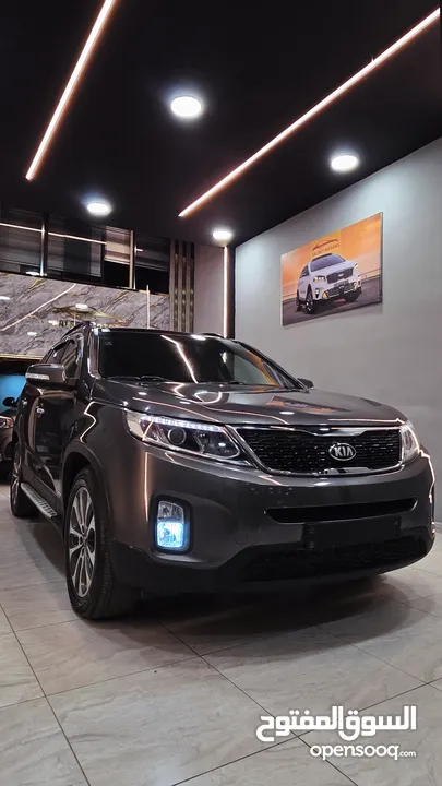 كيا سورينتو بحالة الشركه 4x4 بانوراما ولا غرام بويه