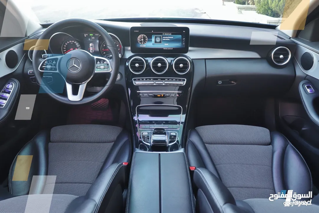 مرسيدس/Mercedes C200 (2020) 1500 CC Turbo / Mild Hybrid    95000 KM  Exterior: Brilliant Blue