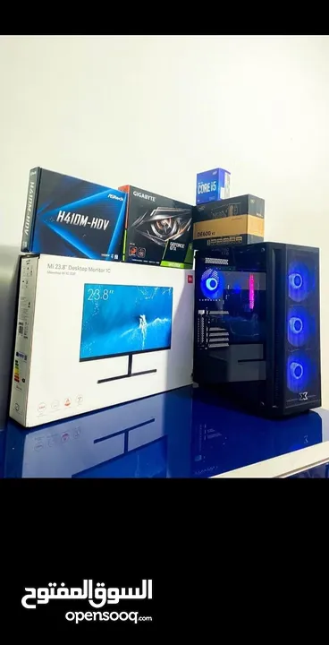 PC Gaming High specifications for gaming and montage بي سي جيمينج قوي جدا بشغل جميع الألعاب بمواصفات