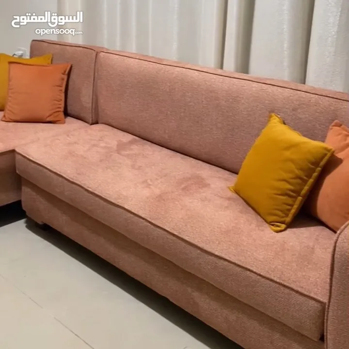 طقم كورنر لون الكرميدي للبيع للتواصل واتس فقط