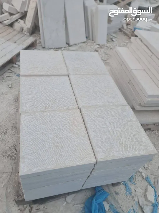 جميع أنواع الحجر والرخام باسعار مناسبة للجميع