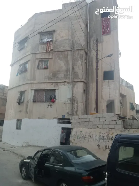 عماره للبيع كوشان مستقل اربع طوابق وتسويه على شارع ودخلتين