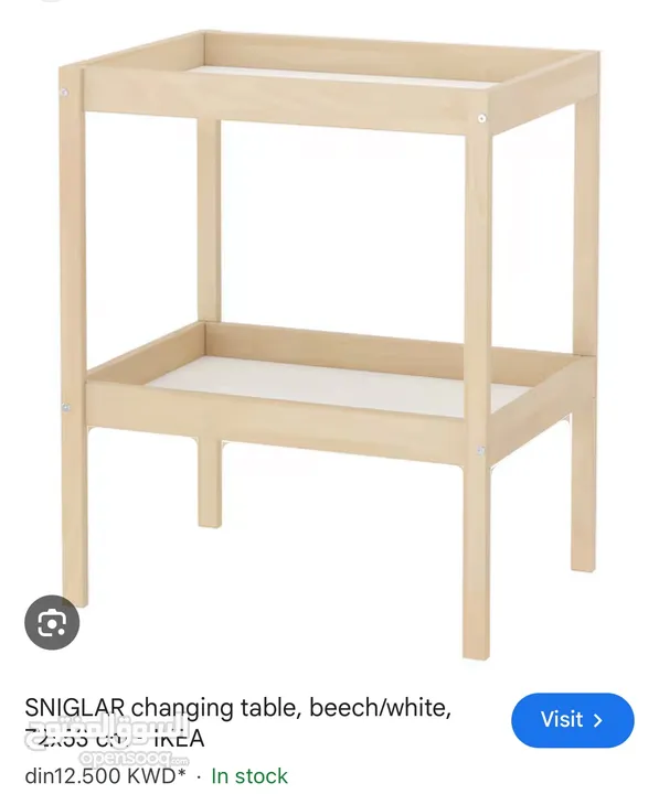 Ikea changing table