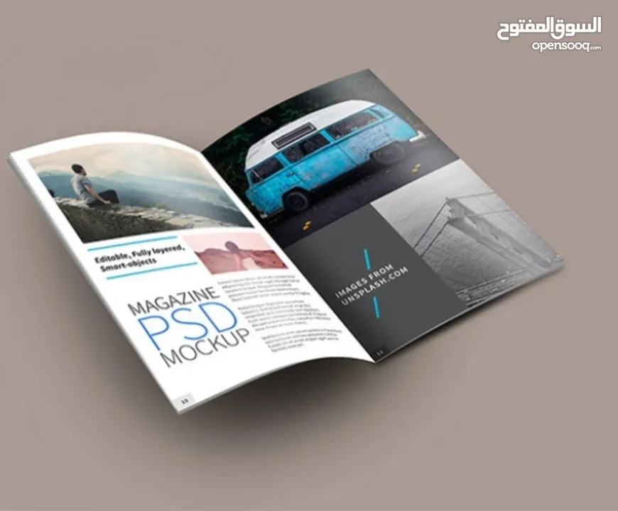 نسخ كتيبات كتالوجات ومجلات ملون برشور فلير كرت أعمال