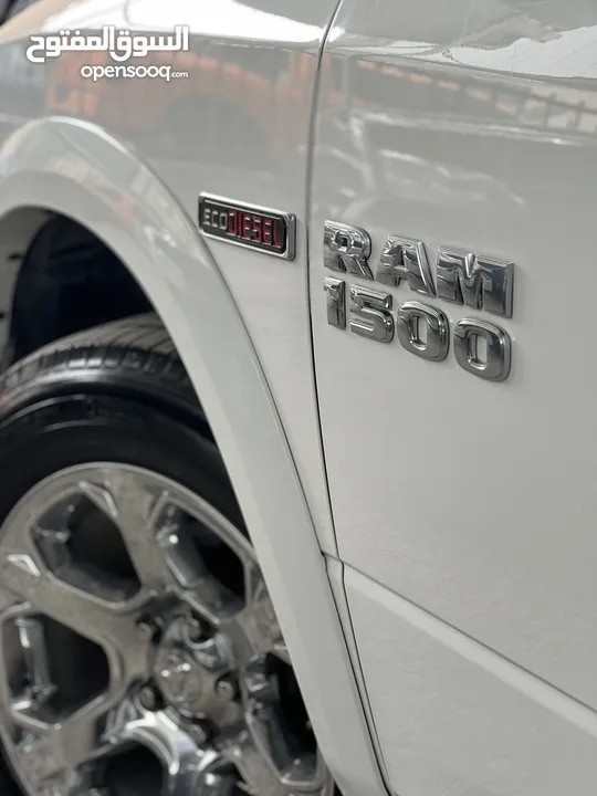 Dodge Ram 1500 Laramie Desiel 2018 فل كامل كلين تايتل