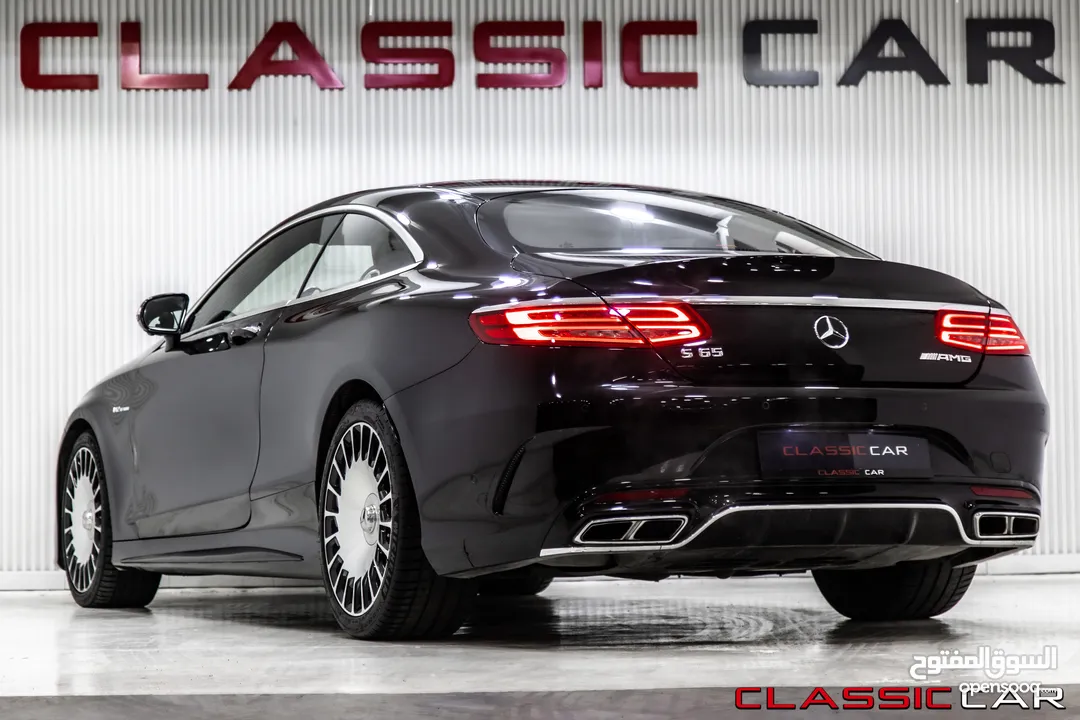 Mercedes S500 Coupe 2016 S65 body kit   السيارة مميزة جدا