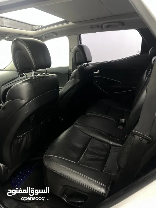 هونداااااي سنتافيه 2017 مطور 2000 ديزل اتوماتيك فل الفل اضافات بنورامااااااا لون ابيض ملوكي جب