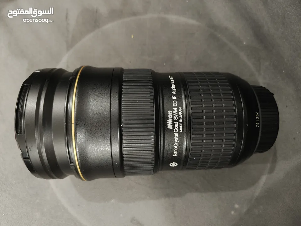 Nikon 24-70 F 2.8 for sale in excellent condition