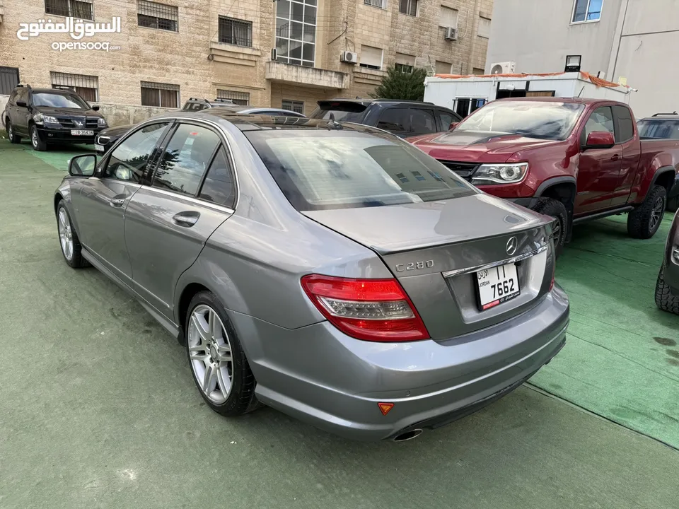 مرسيدس c280 موديل 2008 بانورما فحص كامل