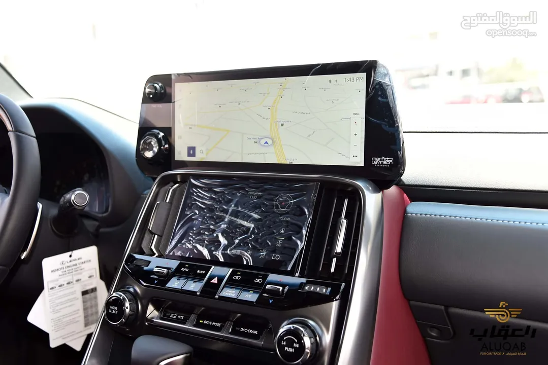 لكزس LX600 2024 وارد الوكيل عداد زيرو فاخرة لون اسود مميز