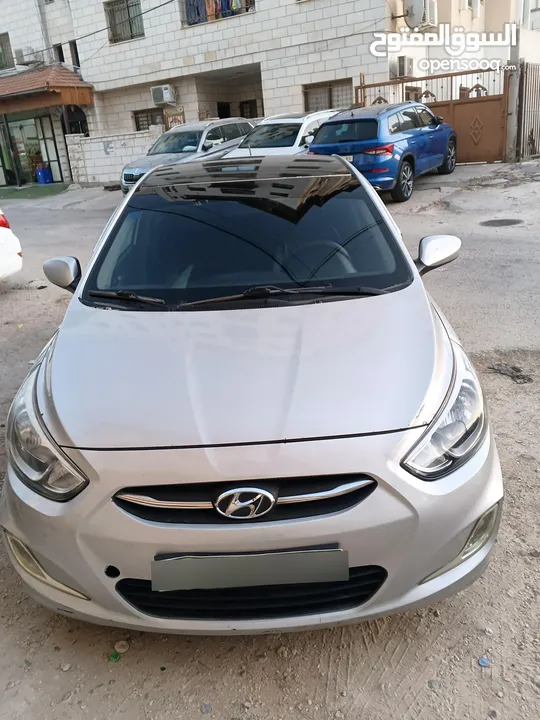 هونداي اكسنت ديزل ترخيص 2015