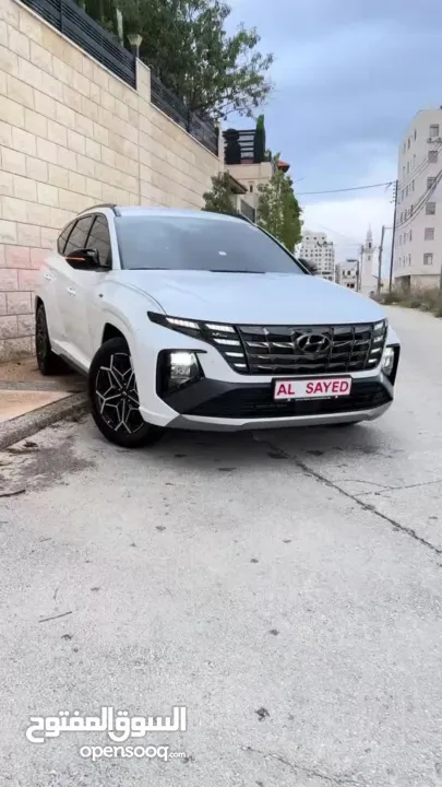 13,000km Hyundai Tucson Hybrid N Line  2024