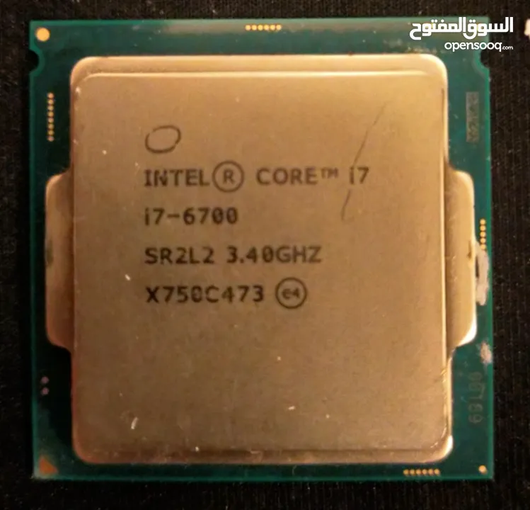 CPU core i7 6700 3.4ghz