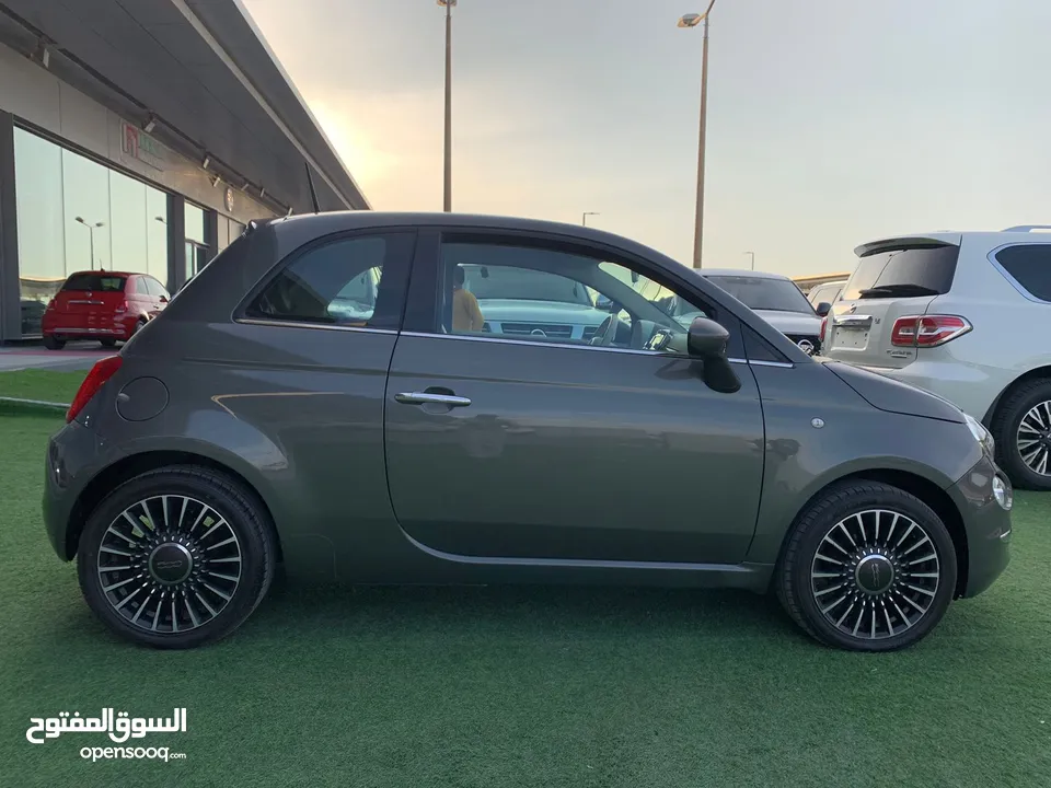 فيات 500c 2017 خليجي فل اوبشن ماشي 100 الف