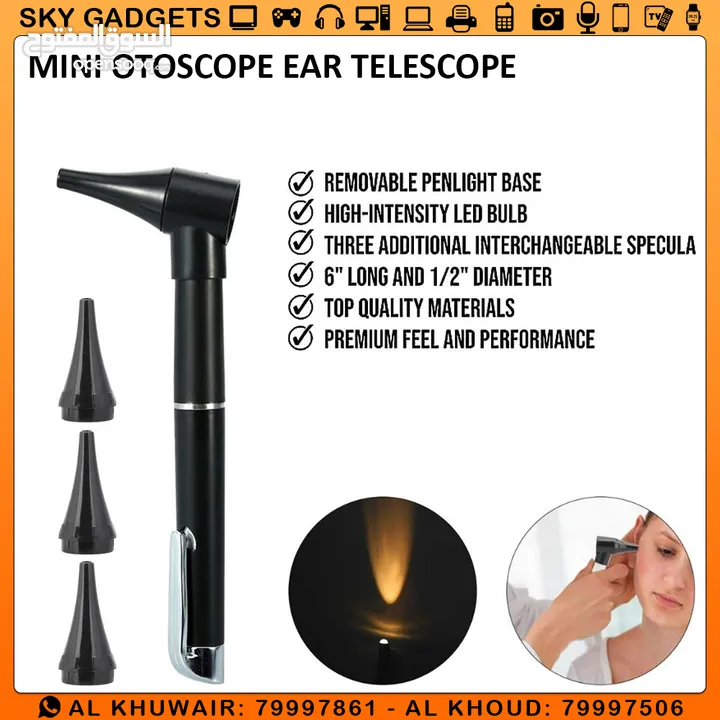Mini Otoscope Ear Telescope ll Brand-New ll