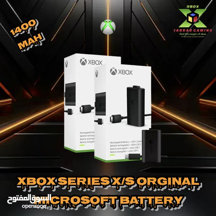 Xbox Rechargeable Battery’s for series x/s & one x/s  بطاريات قابله للشحن خاصه بايادي إكس بوكس