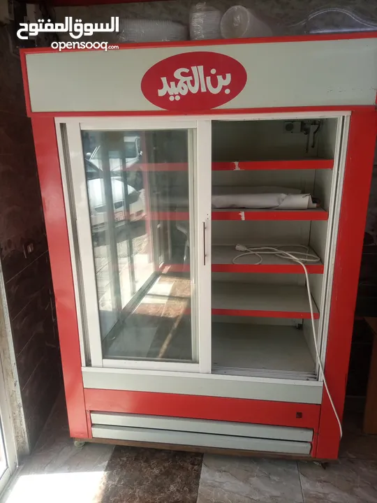 ثلاجات عرض : أجهزة ومعدات مطاعم مستعمل : إربد دير أبي سعيد (220185144)