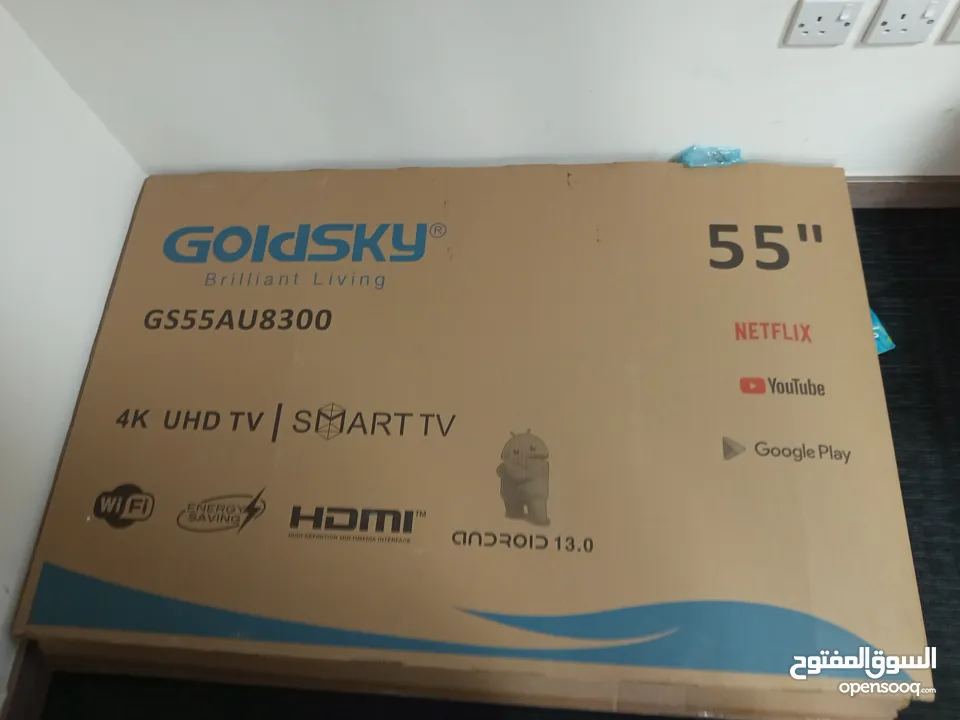 شاشة جولد سكاي 55 بوصة