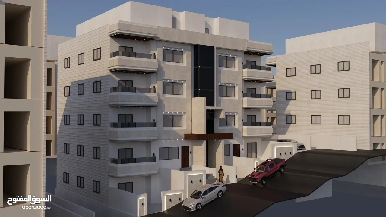 شقق سكنية مساحات من 160 الى 200 متر مربع في منطقة الظهير الغربي  تشطيبات سوبر ديلوكس للبيع