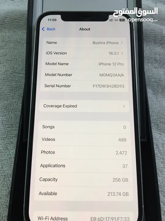 Iphone 12 pro. 256 gb