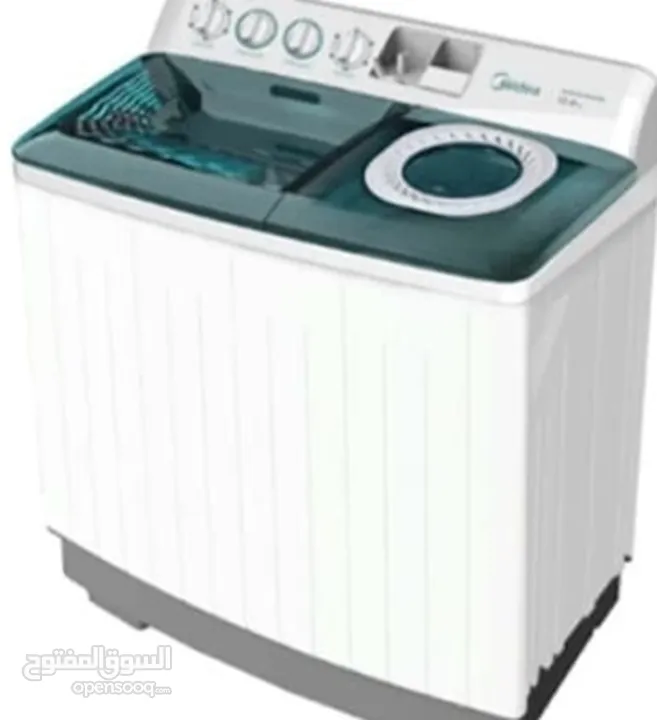 Midea Washing Machine 7 Kg, semi automatic for sale. Very good condition. Please call .
