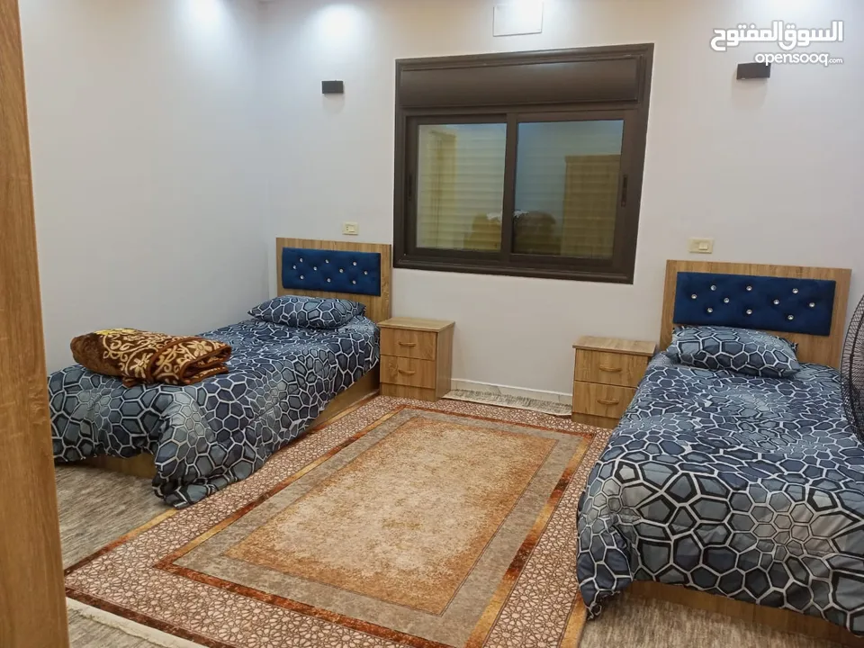 بيت مستقل طابق ثاني حديث مفروش حديثا للإيجار اليومي والأسبوعي والشهري للعائلات