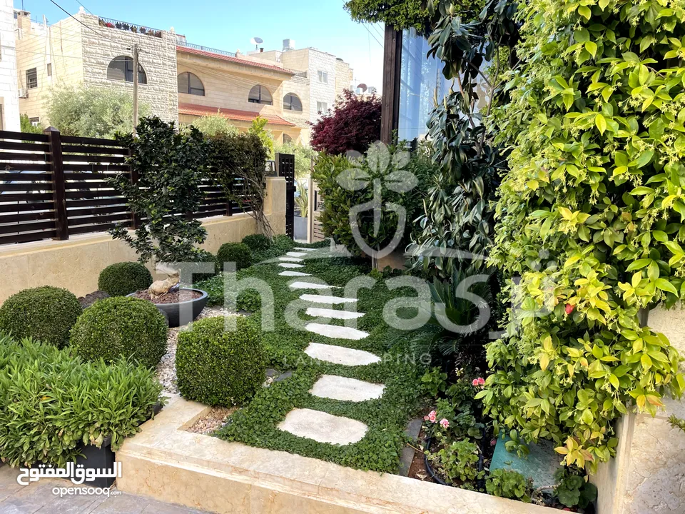 تصميم و تنسيق و صيانة الحدائق و شبكات الري